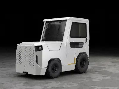 Airport TUG Endurance Tractor 3D model