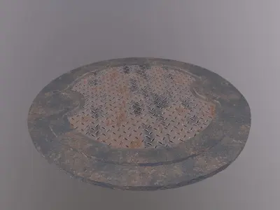 manholecover2 manhole cover 3D model