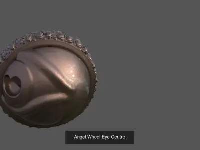 Angel Wheel collection 1 3D Model Pack