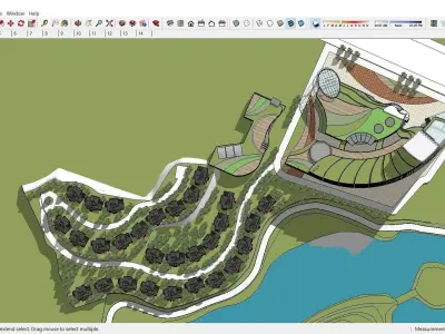 Sketchup Complex B6 3D model