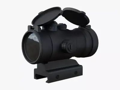 3X Scope  Free low-poly 3D model