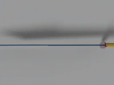 Thors second sword from Thor Ragnarok 3D model