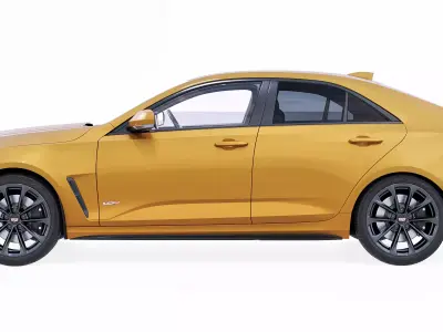 Cadillac CT4 2026 3D model