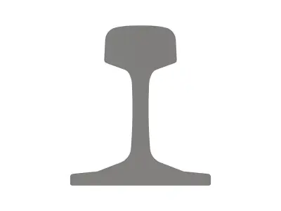 Vignol UIC 54 E1 3D model