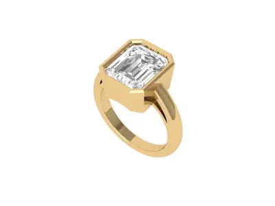 Wedding Ring  3D print model 277