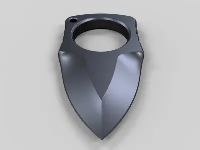 Ring dagger 3D model