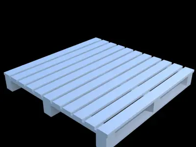 PALLETE wooden pallet Low-poly 3D model