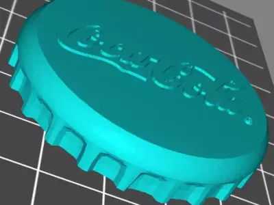 cork  coca-cola Free 3D model