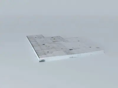 Hangar Like Building Free 3D model