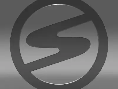 Trabant Logo 3D model