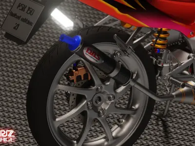 FSX 150 3D Modelling  Low-poly 3D model