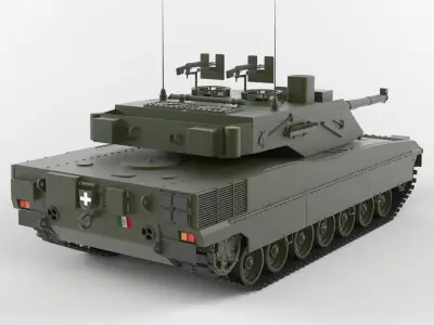 C1 Ariete 3D model by javidan
