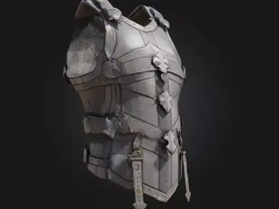 Armored Sentinel  3D Model of a Mighty Protector 3D model