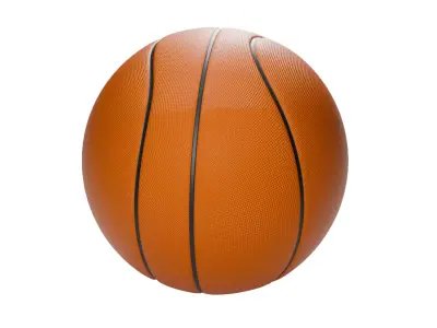 Basketball Ball 3D Model Printable Sports Object Low-poly 3D model