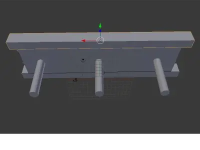 3d train bridge 3D print model