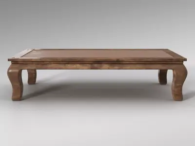 Pottery Barn - Canton coffee table 3D model