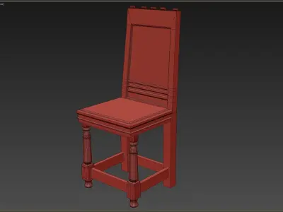 Medieval Rustic Low-poly 3D model