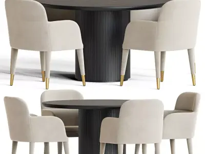 Dining Set 104 3D model