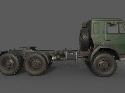 Kamaz 44100 3D model