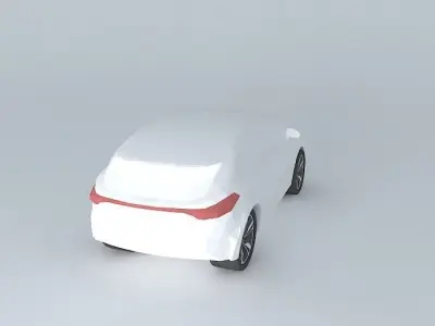 Car Suv template Free 3D model