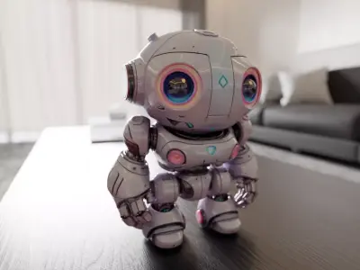 humanoid robot 3D print model buy