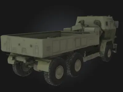  Vehicle  Tactical Armored Transport Model 3D model