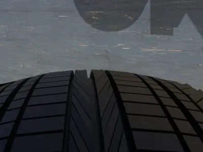 ORTAS TIRE NO 11 GAME READY Low-poly 3D model