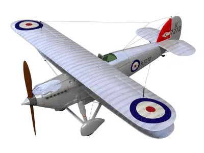 hawker fury 3D model