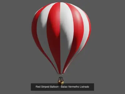 Balloon Full Pack - Pacote de Baloes 3D Model Collection