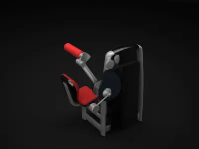 Lower Back Machine 3D model purchase
