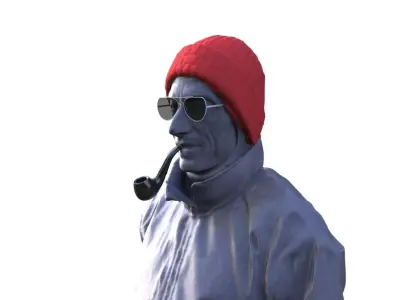 Jacques for Calypso vessel 3D print model