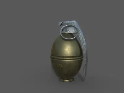 grenades model-5-69 Low-poly 3D model