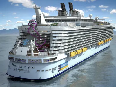 Harmony Of The Seas 3D model