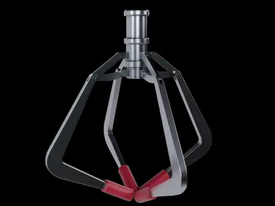 Metal Claw 18 with RIG 3D model