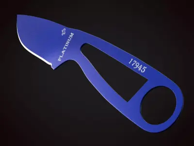 Knife 1 H Low-poly 3D model