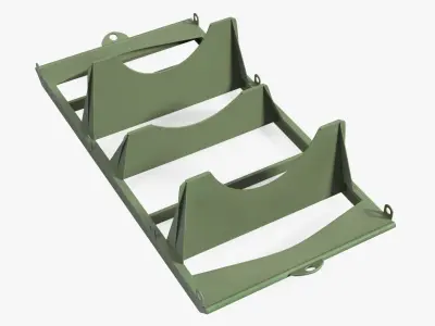 Shipping Pallet for Atomic Bomb 3D model