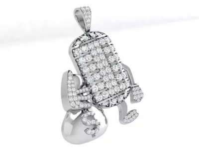 Military Style Pendant 4094 3D print model