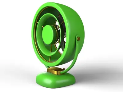  Table fan  3D model
