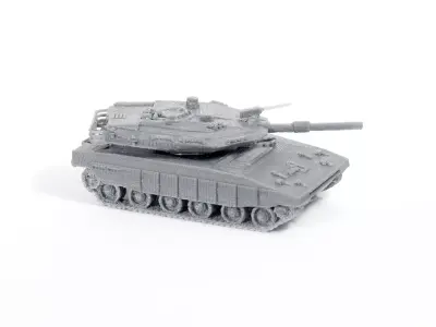 Merkava Tank Model Kit Free 3D print model