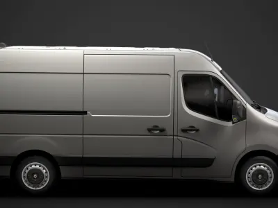 Renault Master L2H2 Van 2020 3D model purchase