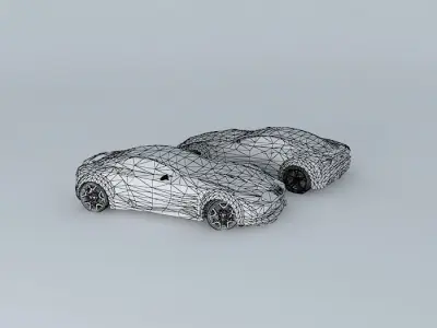 Racing car  Free 3D model