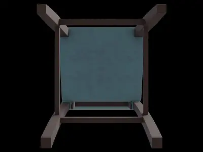 Sifert Bar Counter Stool 3D model