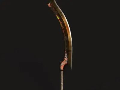 Sword 04 V02 Low-poly 3D model