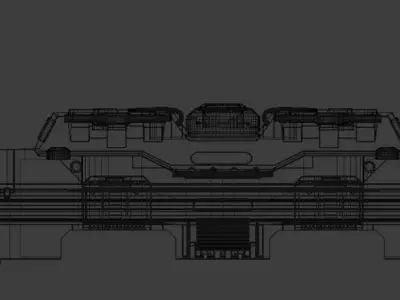 Sifi Crate Free 3D model