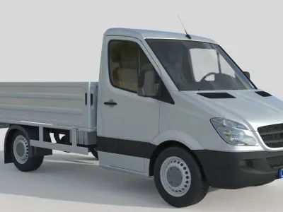 Mercedes Benz Sprinter Crafter van 3D model