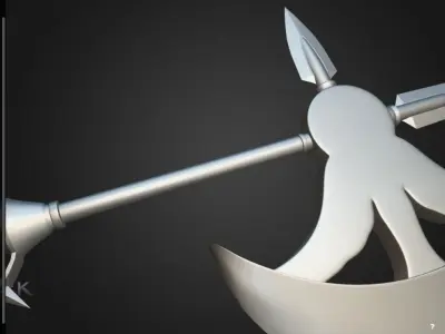 Rhitta from 7 deadly Sins 3D model