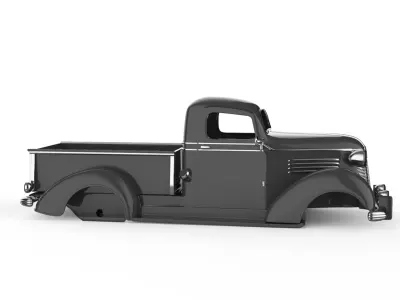 1938 Chevrolet Pickup 3D print model