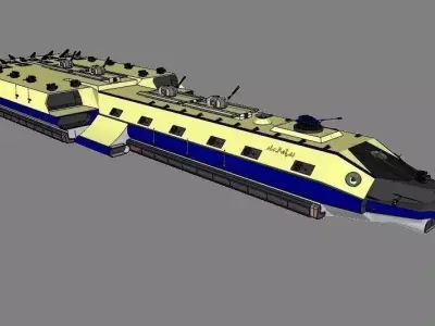 SBC DArtagnan - Cruiser Europe clas Free 3D model