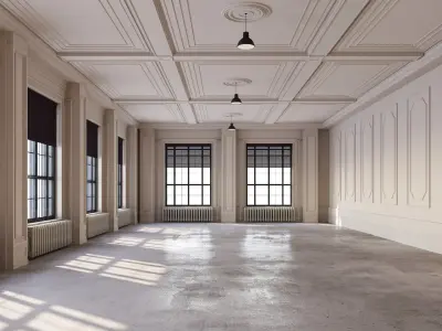 Loft interior 8 3D model