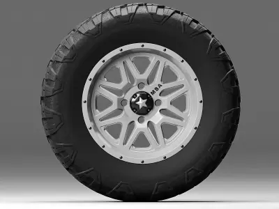 MSA M26 Vibe Rims 3D model